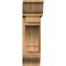 Ekena Millwork Merced Traditional Smooth Bracket w/ Offset Brace, Western Red Cedar, 7 1/2"W x 26"D x 26"H BKT0806X26X26MRC01SWR - alternate 4